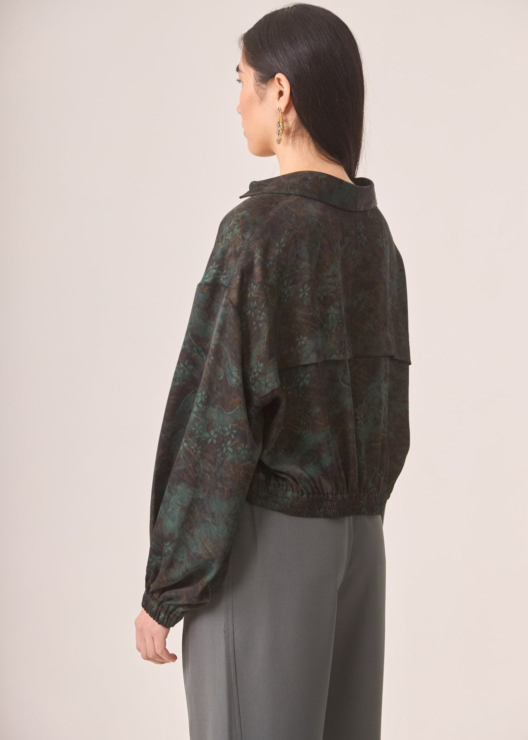 Blusa corta lazos