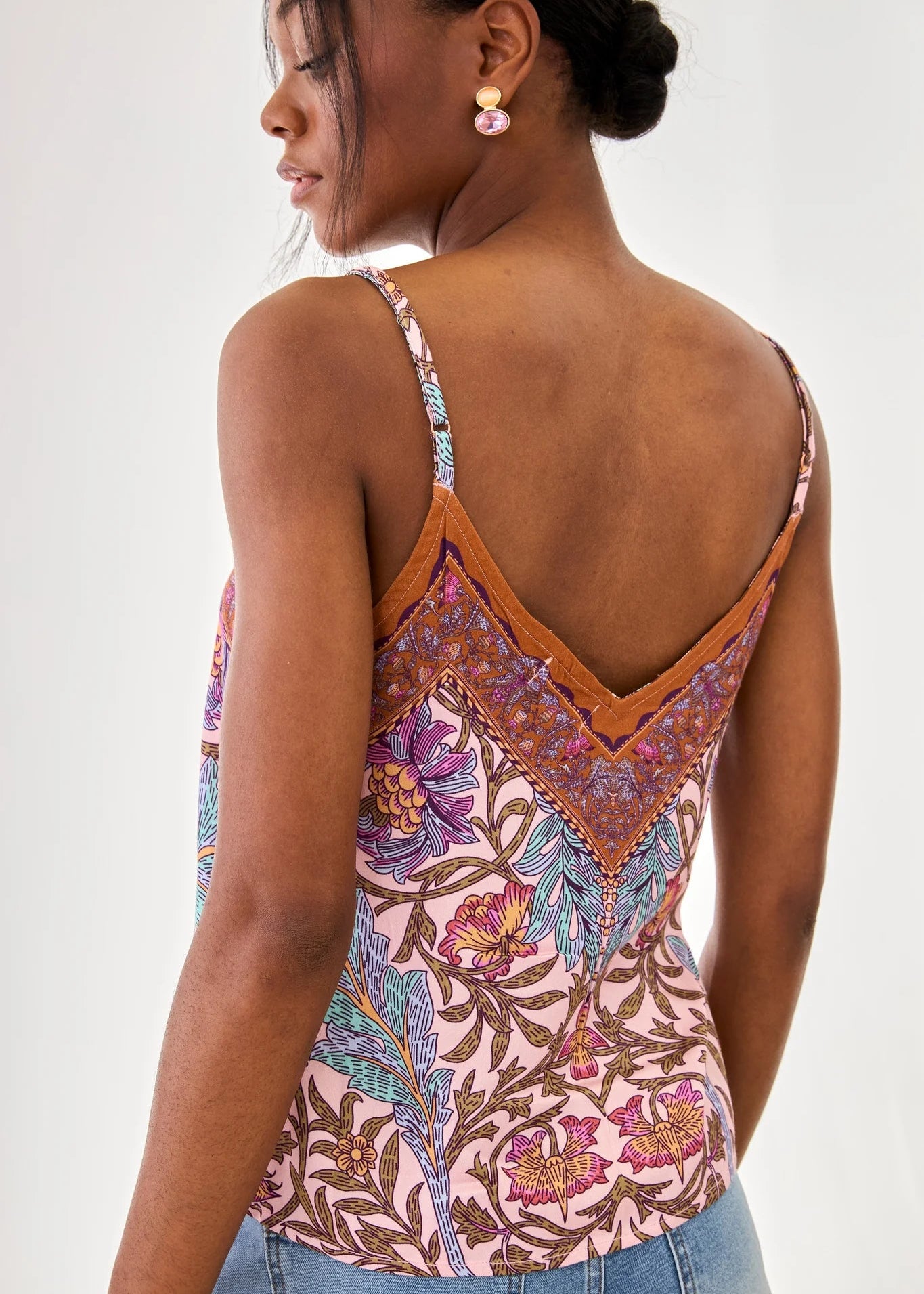 Top estampado floral