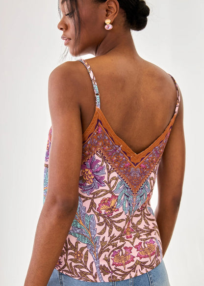 Top estampado floral