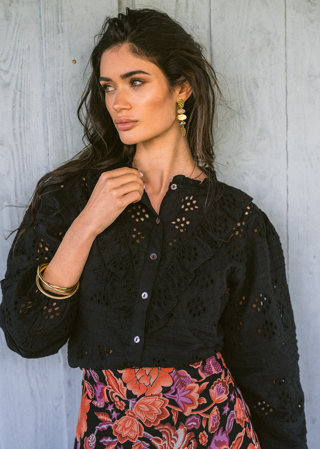 Blusa Verona shifly negra