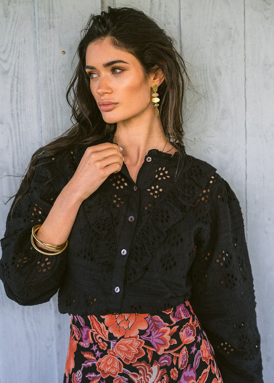 Blusa Verona shifly negra