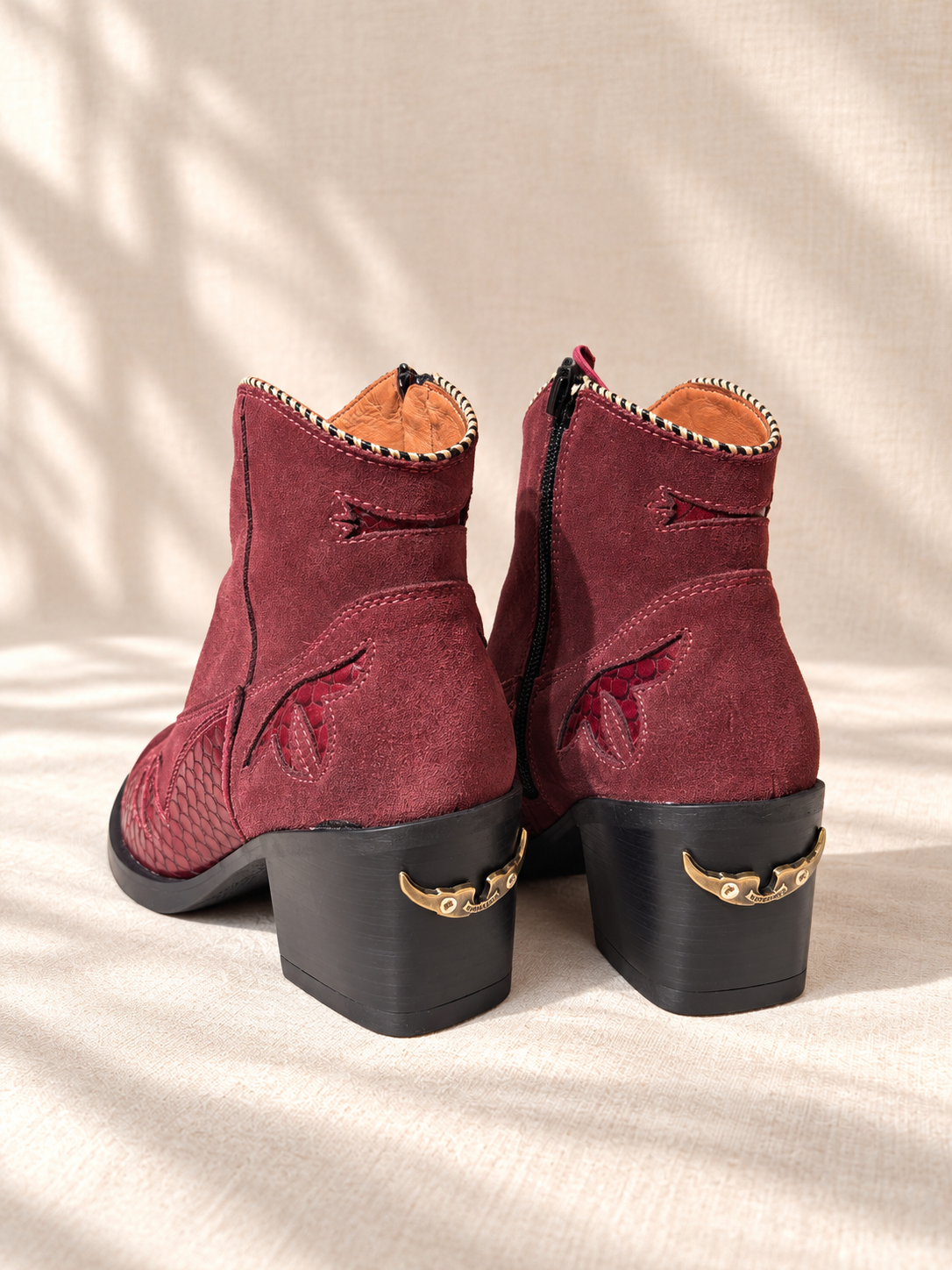 Botines Nemónic Burdeos