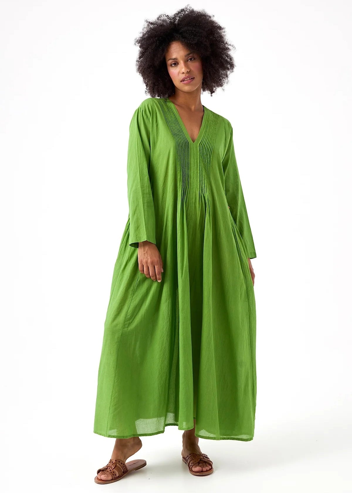 Vestido verde Zazie