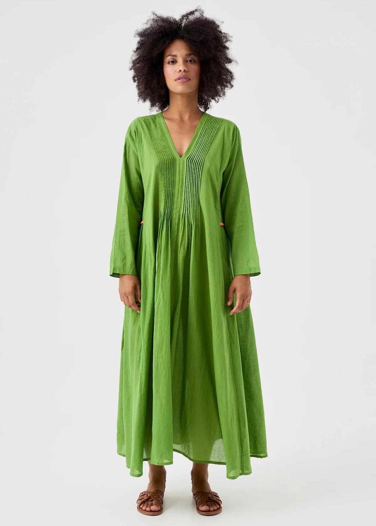 Vestido verde Zazie