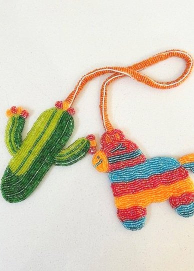 Charm de bits para bolso Yama y Cactus