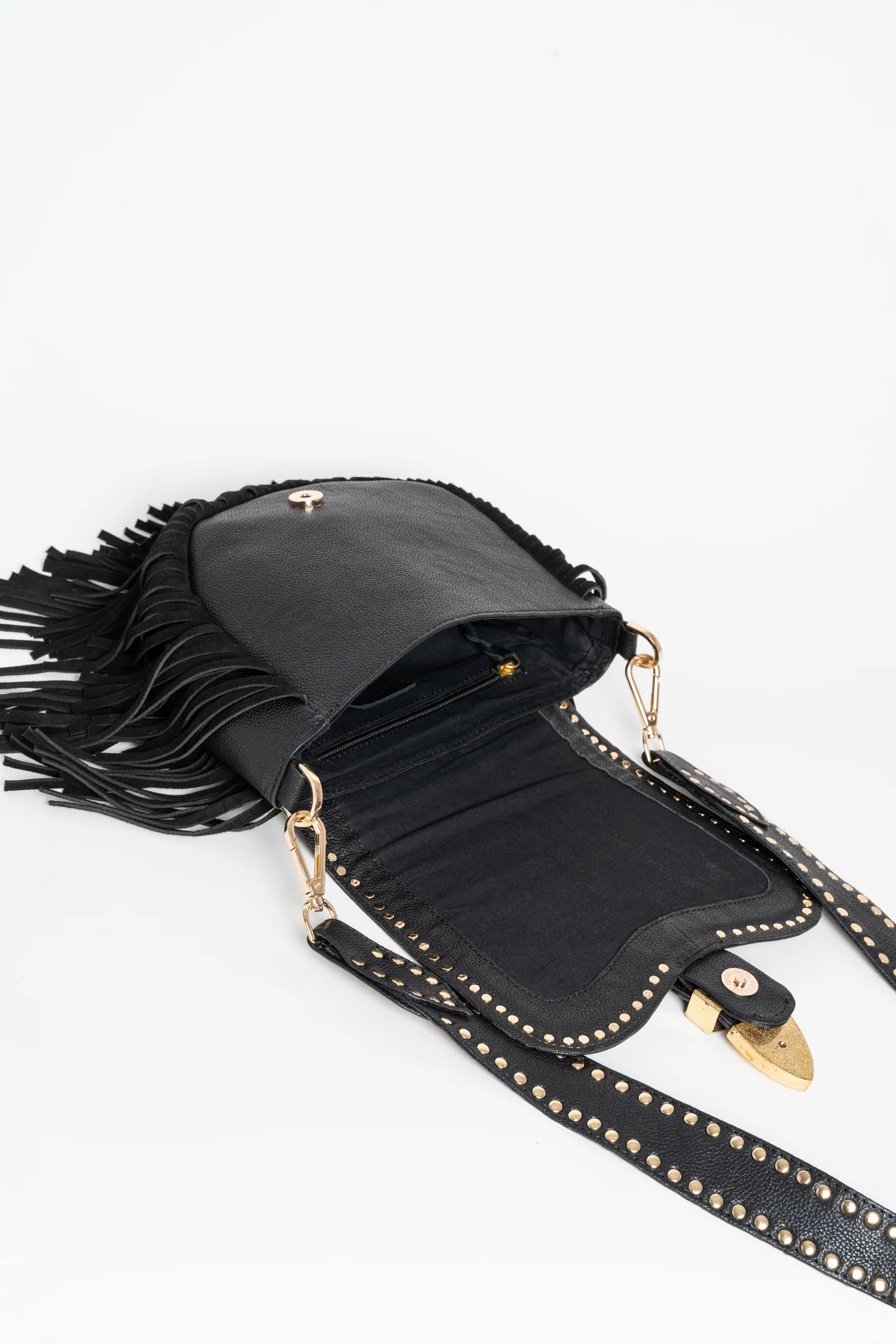 Bolso bandolera piel Amal azul