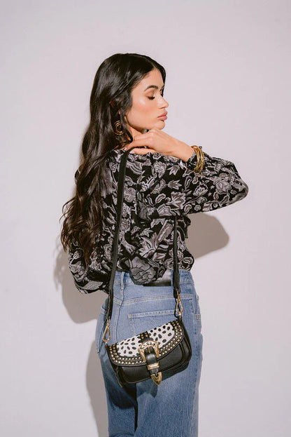 Bolso bandolera pequeña print animal