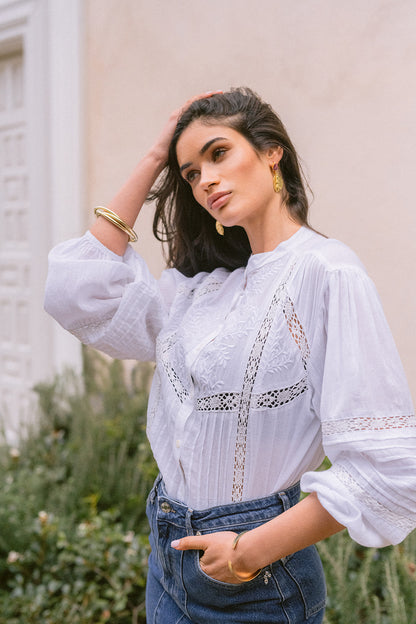 Blusa Agata bordada