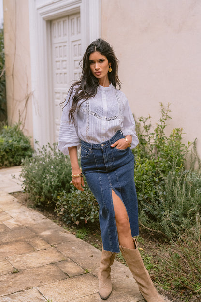 Blusa Agata bordada