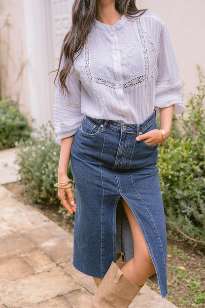 Blusa Agata bordada