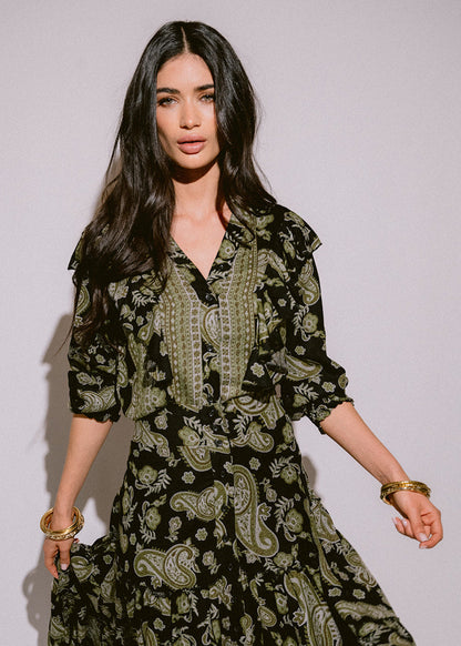 Blusa Cachemira green