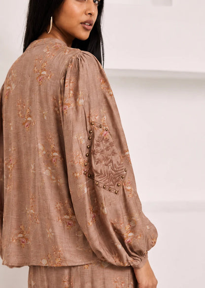 Blusa camisera floral