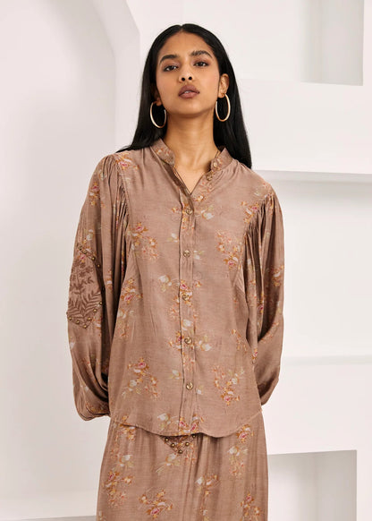 Blusa camisera floral