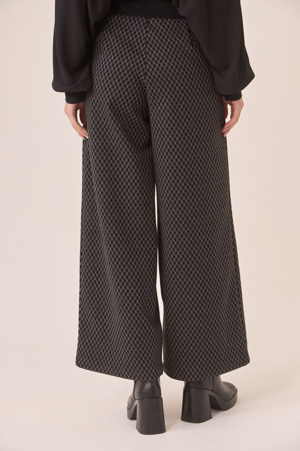 Pantalón jacquard lace