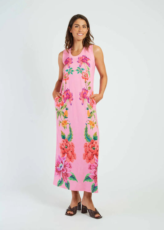 Vestido largo estampado Malaga