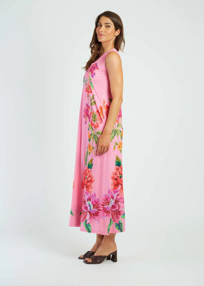 Vestido largo estampado Malaga