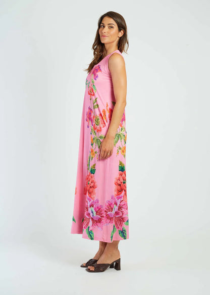 Vestido largo estampado Malaga
