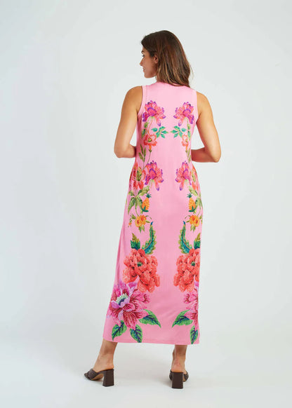 Vestido largo estampado Malaga