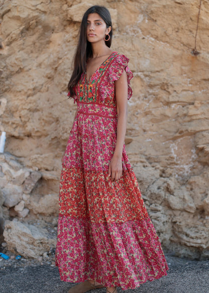 Vestido estampado Nara