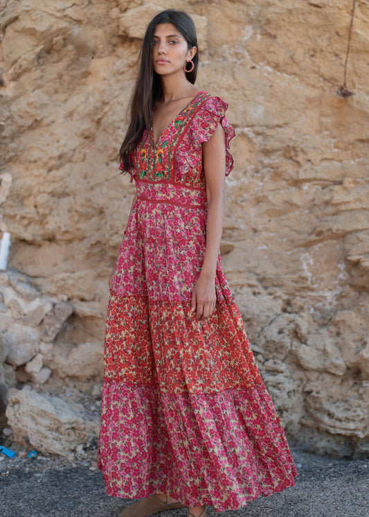 Vestido estampado Nara