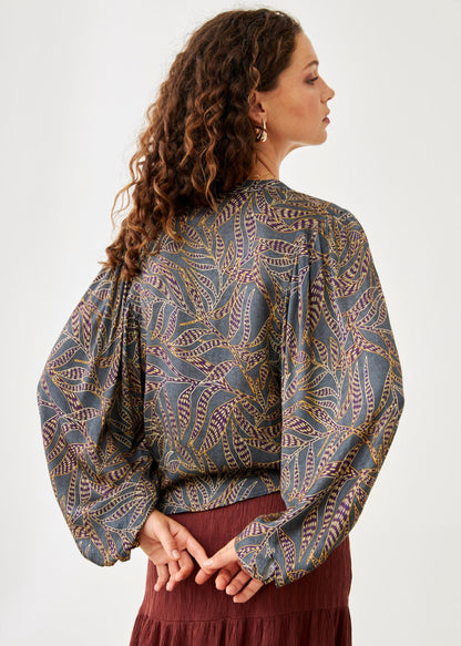 Blusa manga abullonadas