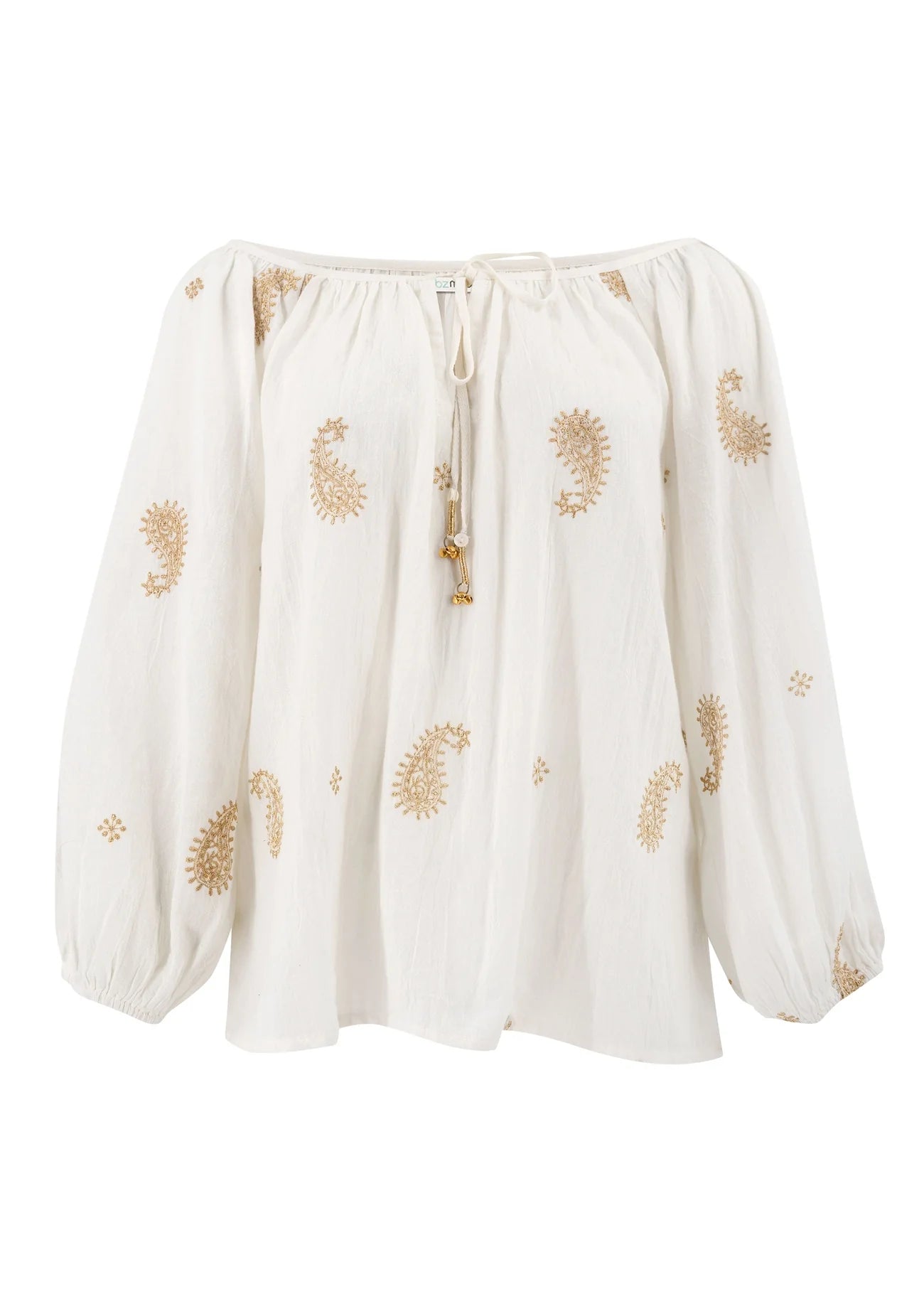 Blusa Encaje Esencia Marfil