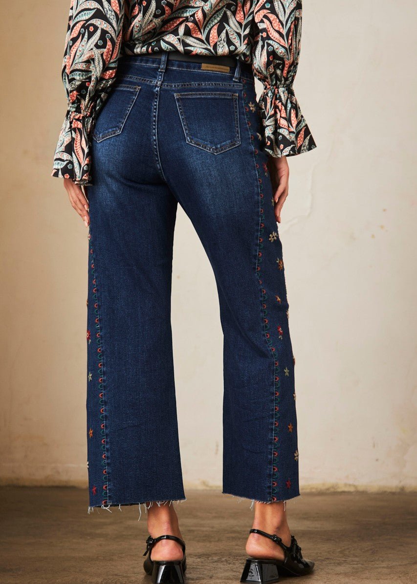 Jeans bordado