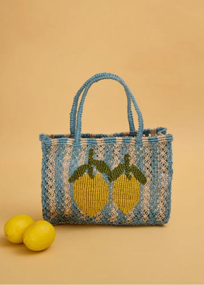 Bolso de yute Limones