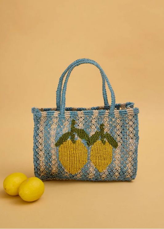 Bolso de yute Limones