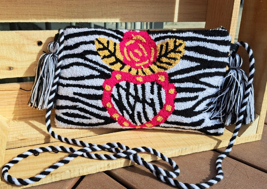 Bolso wayuu sobre