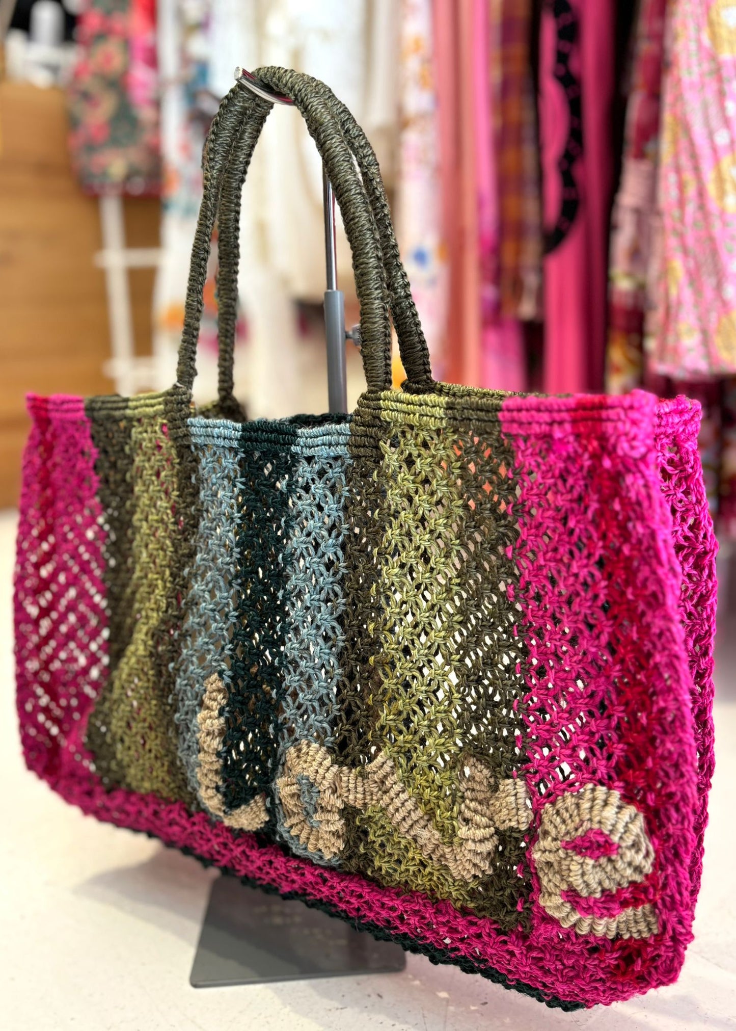 Bolso de yute "Love"