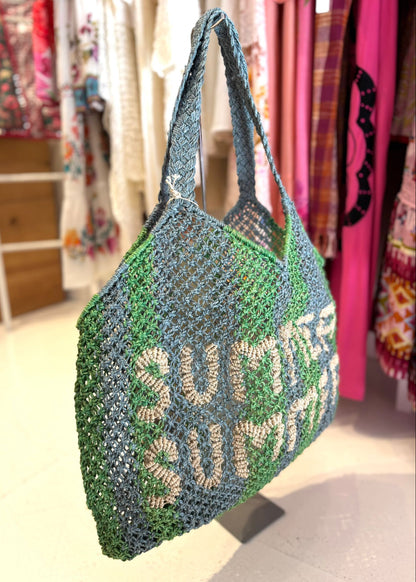 Bolso de yute "Summer Summer"
