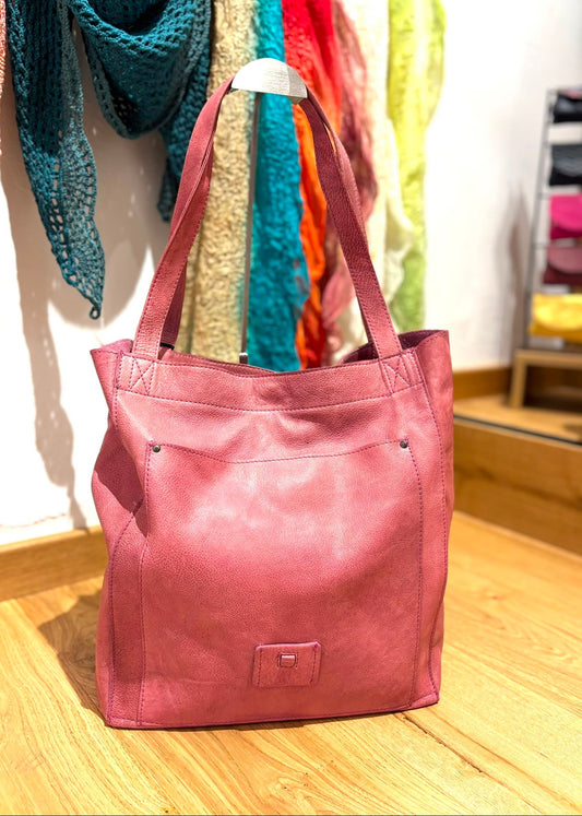 Bolso shopper rosa