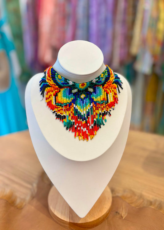 Collar multicolor chaquiras