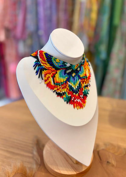 Collar multicolor chaquiras