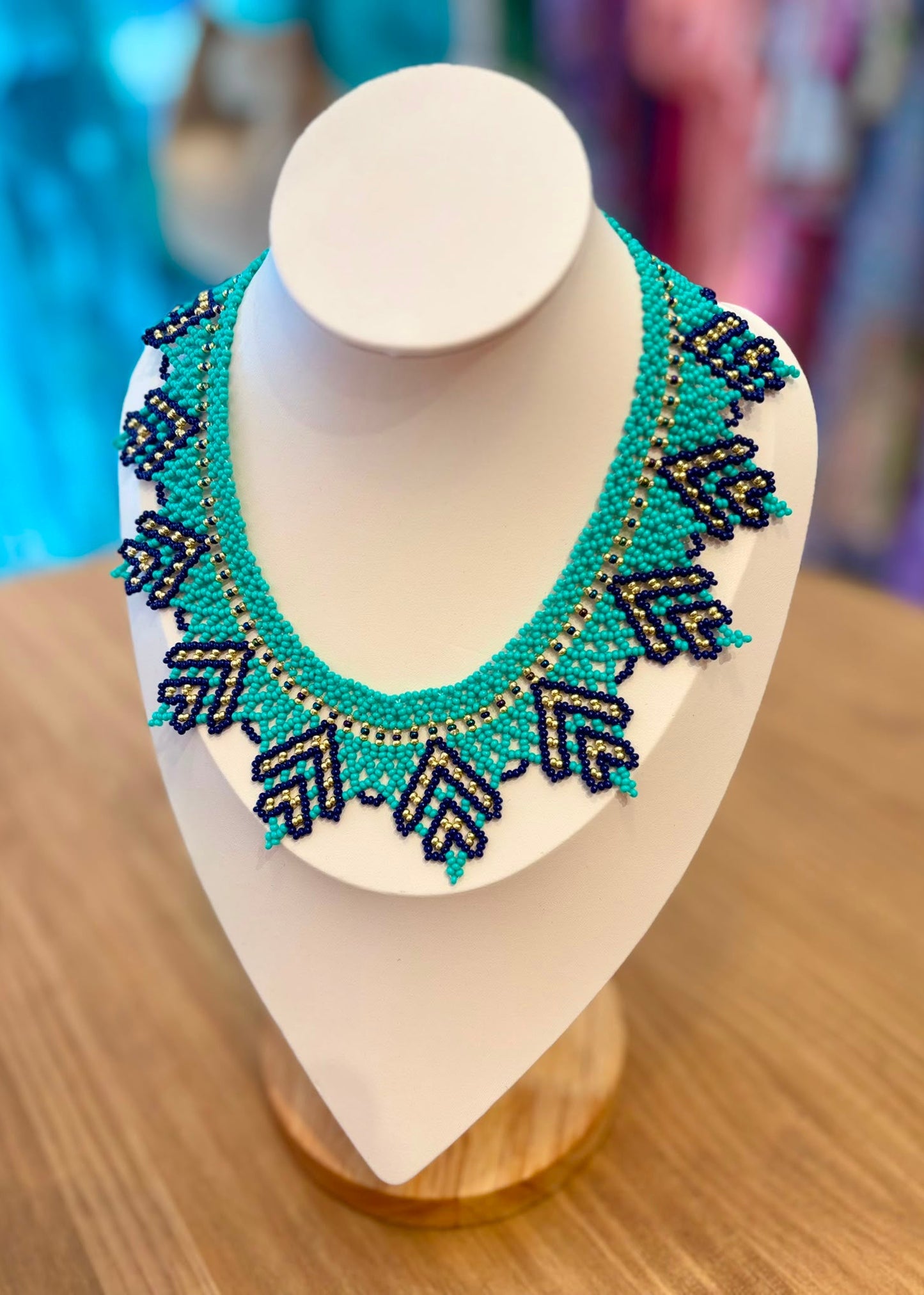 Collar chaquiras