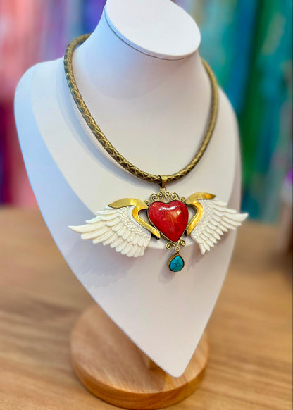Collar corazón
