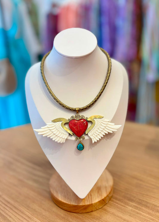 Collar corazón