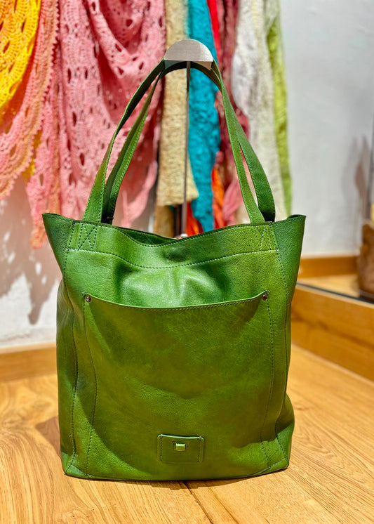 Bolso shopper verde