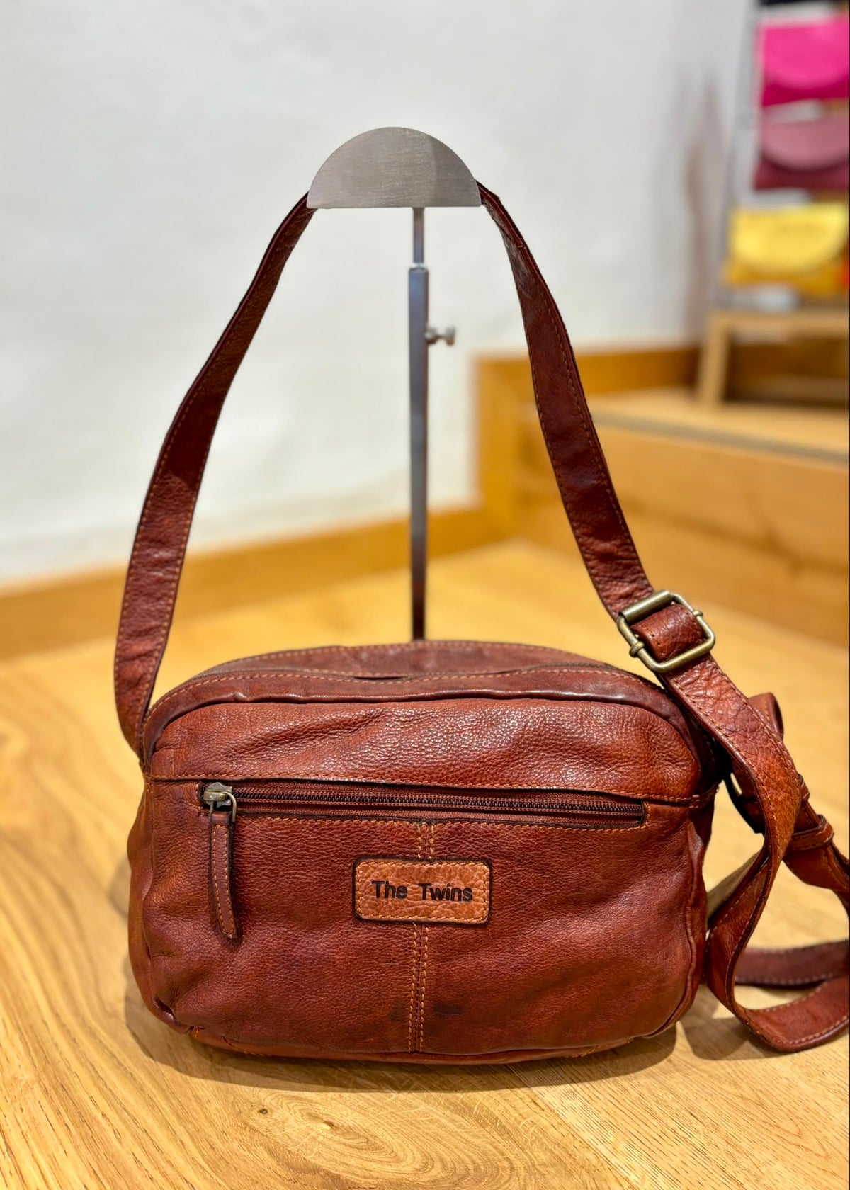 Bolso pequeño coñac