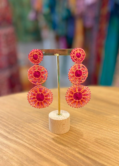 Pendientes ñandutí