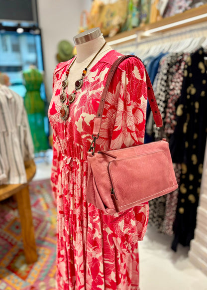 Bolso mediano rosa