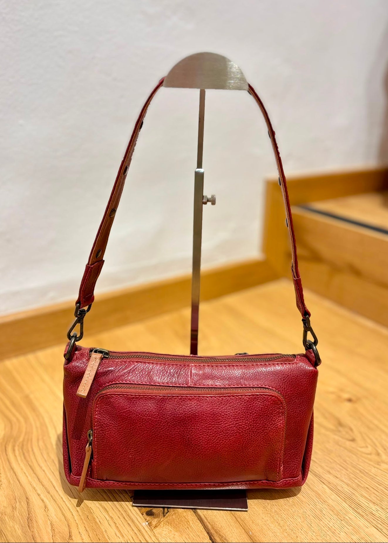 Bolso pequeño acero