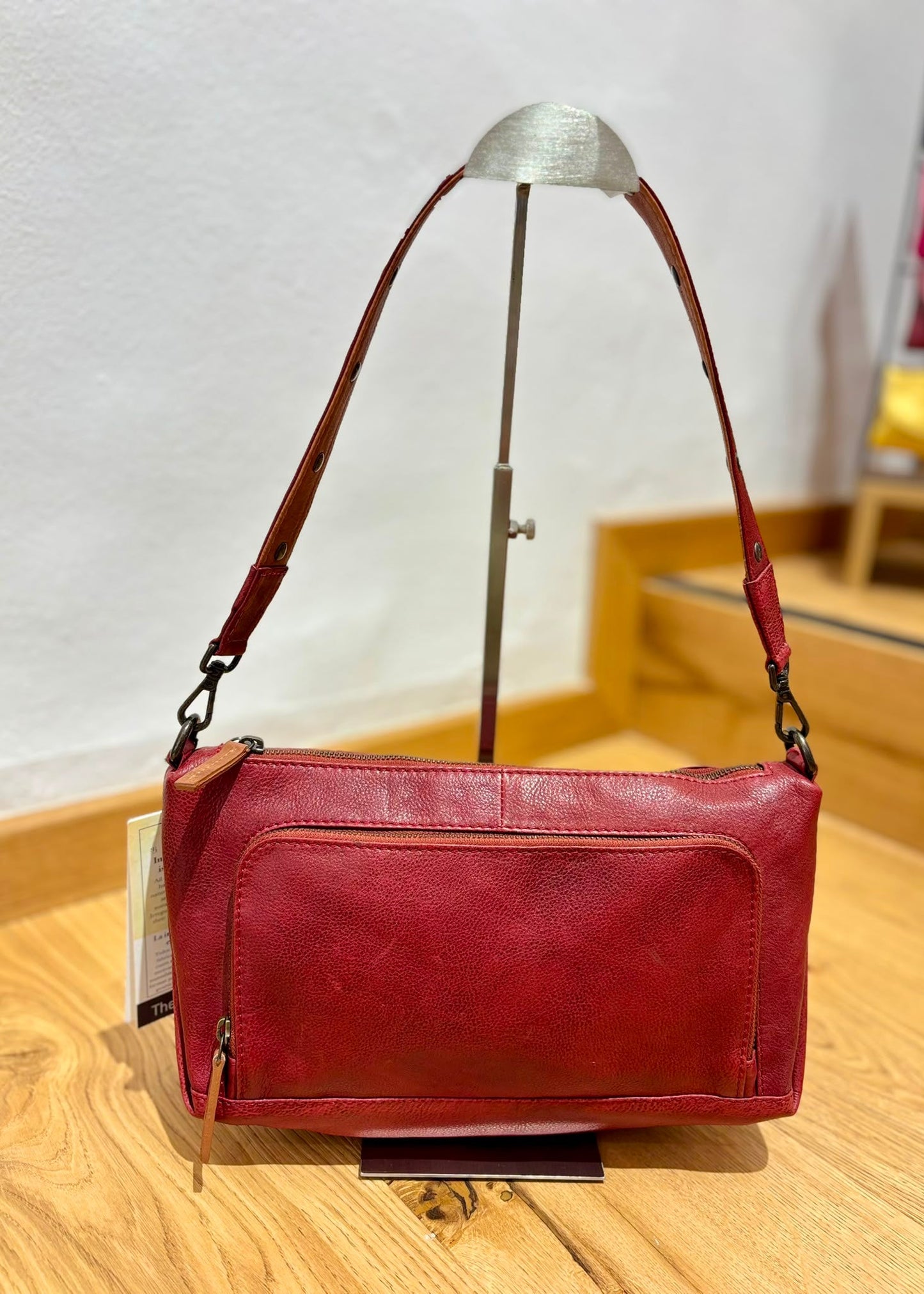Bolso mediano acero