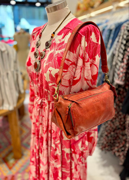 Bolso mediano rojo
