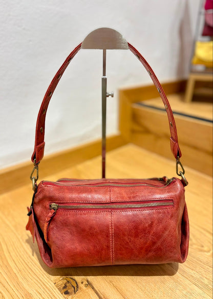 Bolso mediano rojo