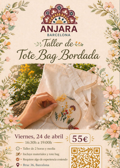Taller de Tote Bag bordada