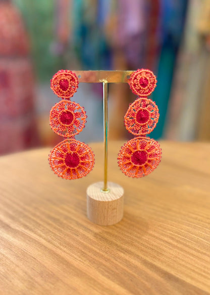 Pendientes ñandutí