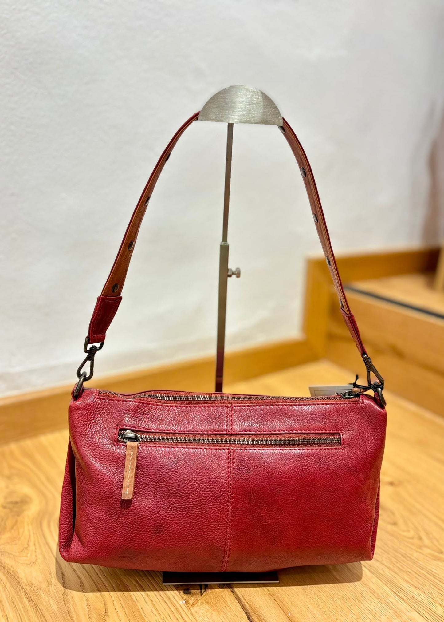 Bolso mediano acero