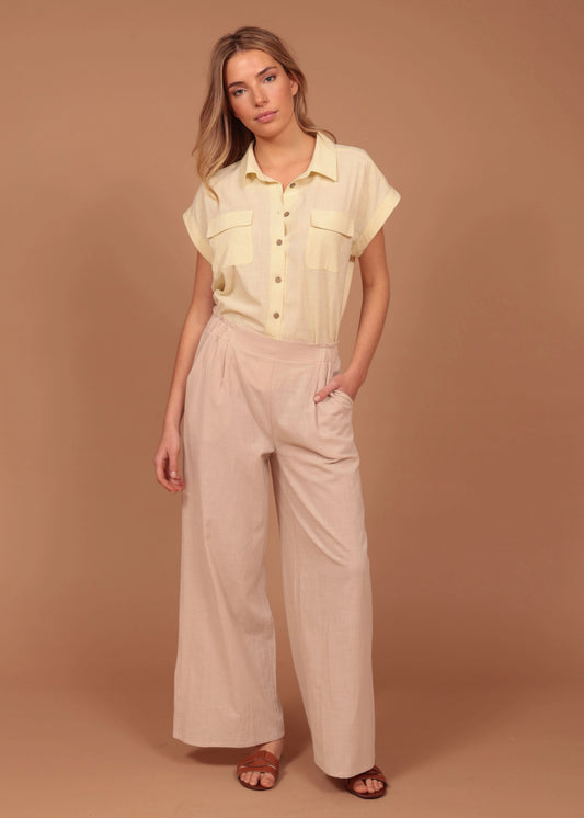 Pantalón liso Adeline